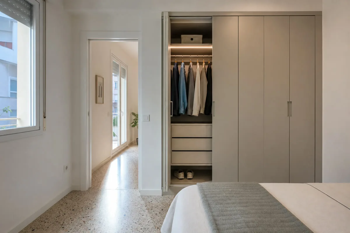 Visualización orientativa de muebles a medida en Levante, Benidorm